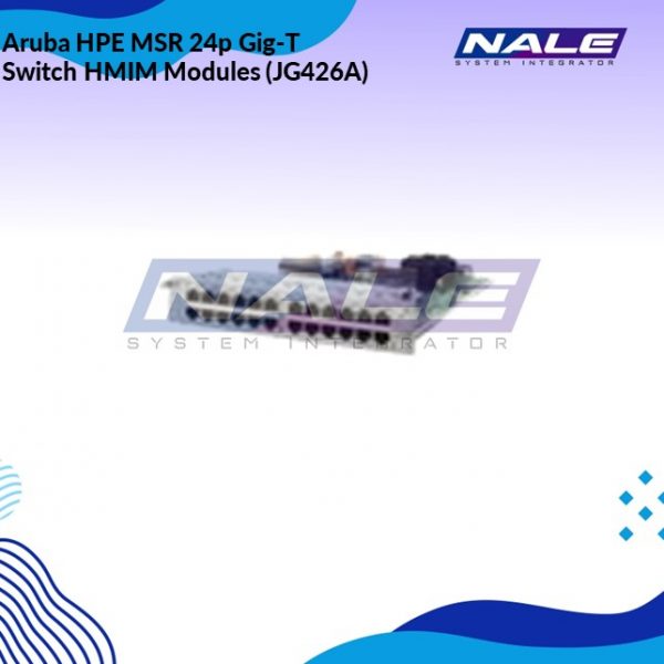 Aruba HPE MSR 24p Gig-T Switch HMIM Modules (JG426A)